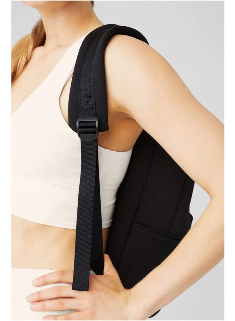 alo Alo Stow Backpack Waterproof Matte Black Fitness Bag ﻿ - Image 5