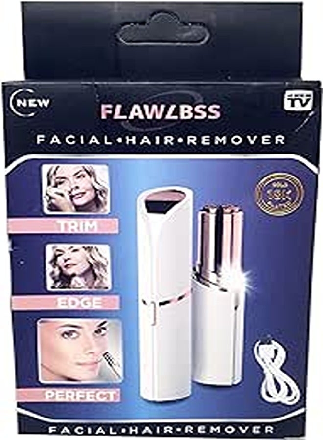 New 18k gold plated facial & body hair removal device (power by charging)