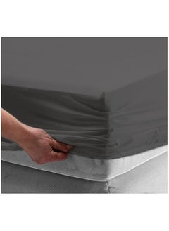 EVORY HOME King Size Bedding Velvet Fitted Bed Sheet With 2 Pillow Cover Case 200x200  - Image 2