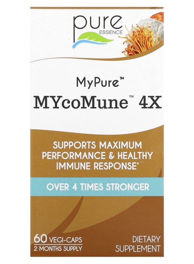 MyPure MYcoMune 4X 60 VegiCaps