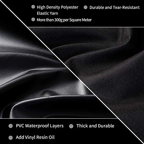 JIESUO Grill Cover for Weber Charcoal Kettle, Premium 22 Inch BBQ Cover, Heavy Duty Waterproof Grill Covers - Image 4
