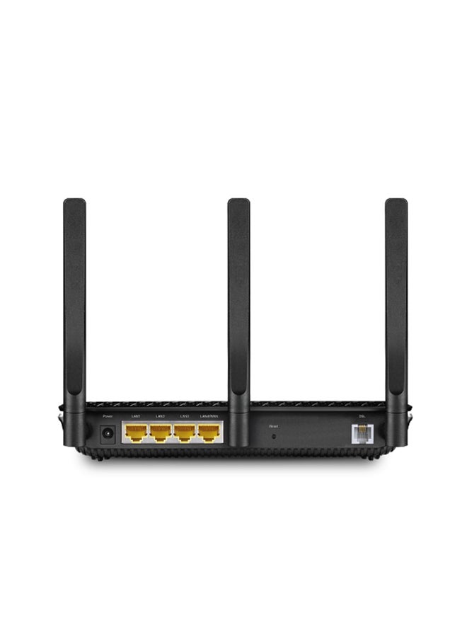 تي بي لينك راوتر مودم لاسلكي VDSL/ADSL بتقنية MU-MIMO طراز Archer VR2100 أسود - Image 2