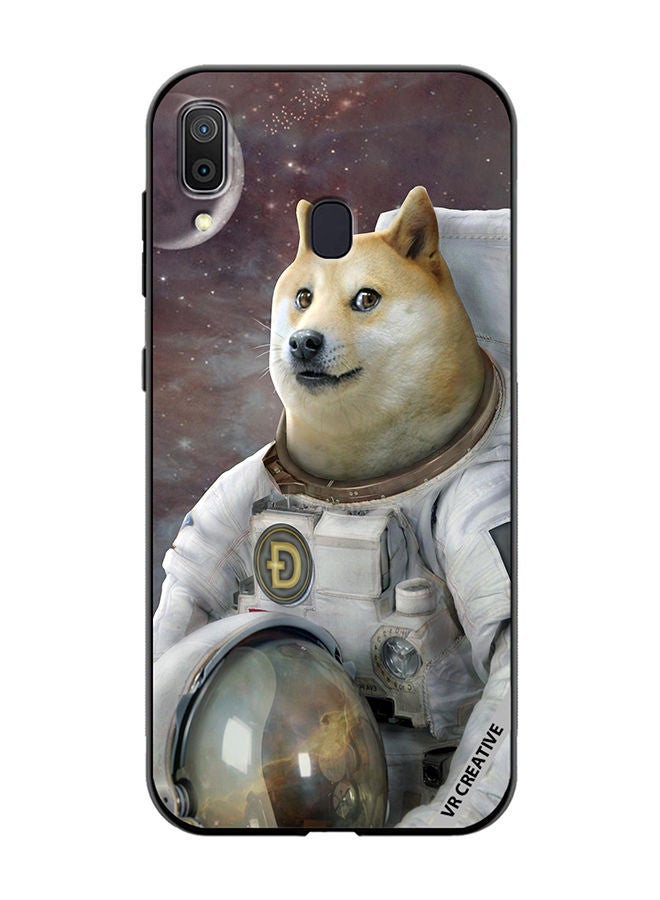 VR CREATIVE Protective Case Cover For Samsung Galaxy A30 Doge To Space Design Multicolour - Image 1