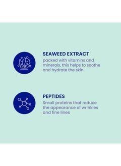 FACETORY FACETORY K Beauty Face Mask Skin Care - SEA THE RADIANCE PLUMPING Sheet Mask with Peptides & Seaweed Extract | Hydrates, Firms, Rejuvenates (5 Pack)  - Image 4