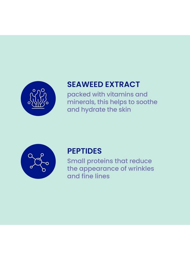 FACETORY FACETORY K Beauty Face Mask Skin Care - SEA THE RADIANCE PLUMPING Sheet Mask with Peptides & Seaweed Extract | Hydrates, Firms, Rejuvenates (5 Pack)  - Image 4