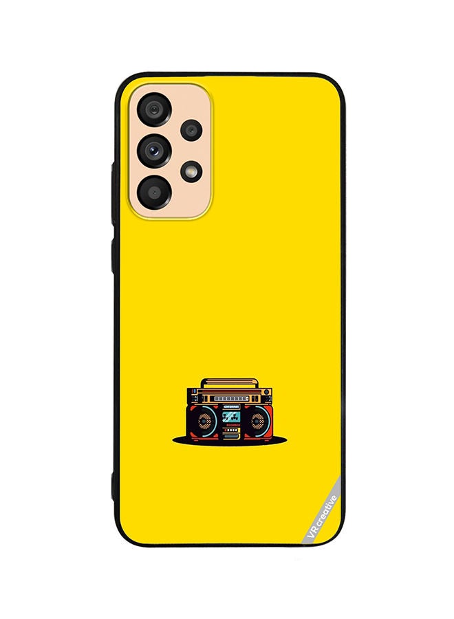 VR CREATIVE Protective Case Cover For Samsung Galaxy A73 5G Music Design Multicolour - Image 1