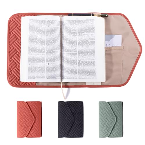 APLUFINE Reusable Book Cover with Magnet Closure - Adjustable Book Sleeve for Book Lovers Gift - Book Protector for Paperback -Book Covers for Hardcover - Book Pouch - Book Carrier - Image 1