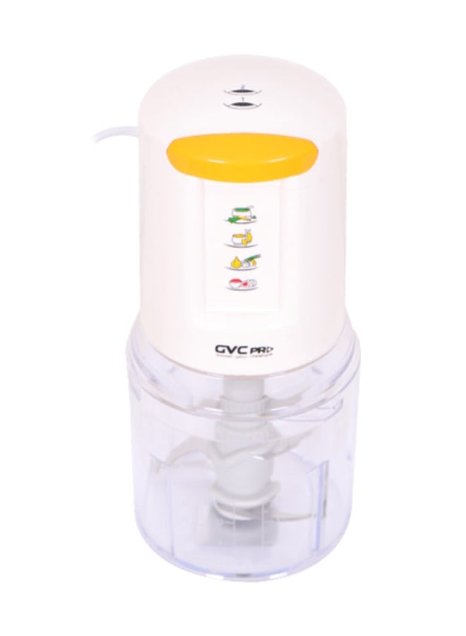 جي في سي برو قطاعة بصل بشفرة مزدوجة 500 ml 300 W GVCH-712 شفاف/ أصفر - Image 3