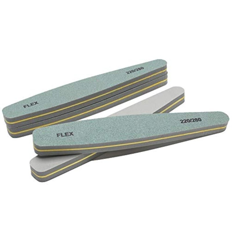 Nail Files Bufers 5pcs Nail File Buffer 220280 Grit Diamond Nail Buffer Block Sponge Lime a ongle Sanding UV Gel Polishing Tools Color 180220