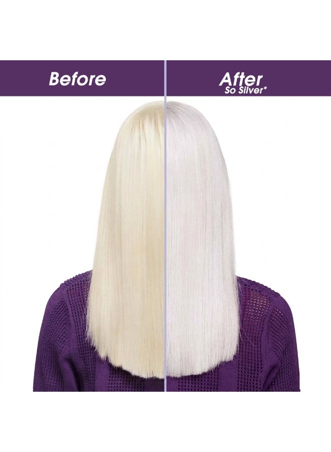 VINTAGE Blonding Conditioner 300ml (10.14 fl oz) – Purple Toning Conditioner for Blonde, Bleached, Silver & Gray Hair – Anti-Yellow Brass Correction with D-Panthenol & Luna Matrix - Image 5