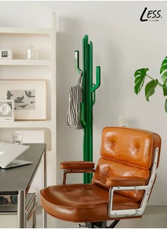 Merry Moments Cactus Coat Stand Clothes Rack Garment Rack Clothing Rack Clothes Hangers Freestanding for Home Hotel Retail Stainless Steel Structure Green Colour H170xL40xW40 cm  - Image 2