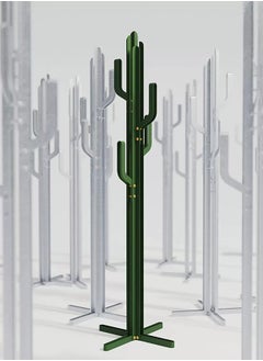 Merry Moments Cactus Coat Stand Clothes Rack Garment Rack Clothing Rack Clothes Hangers Freestanding for Home Hotel Retail Stainless Steel Structure Green Colour H170xL40xW40 cm  - Image 4