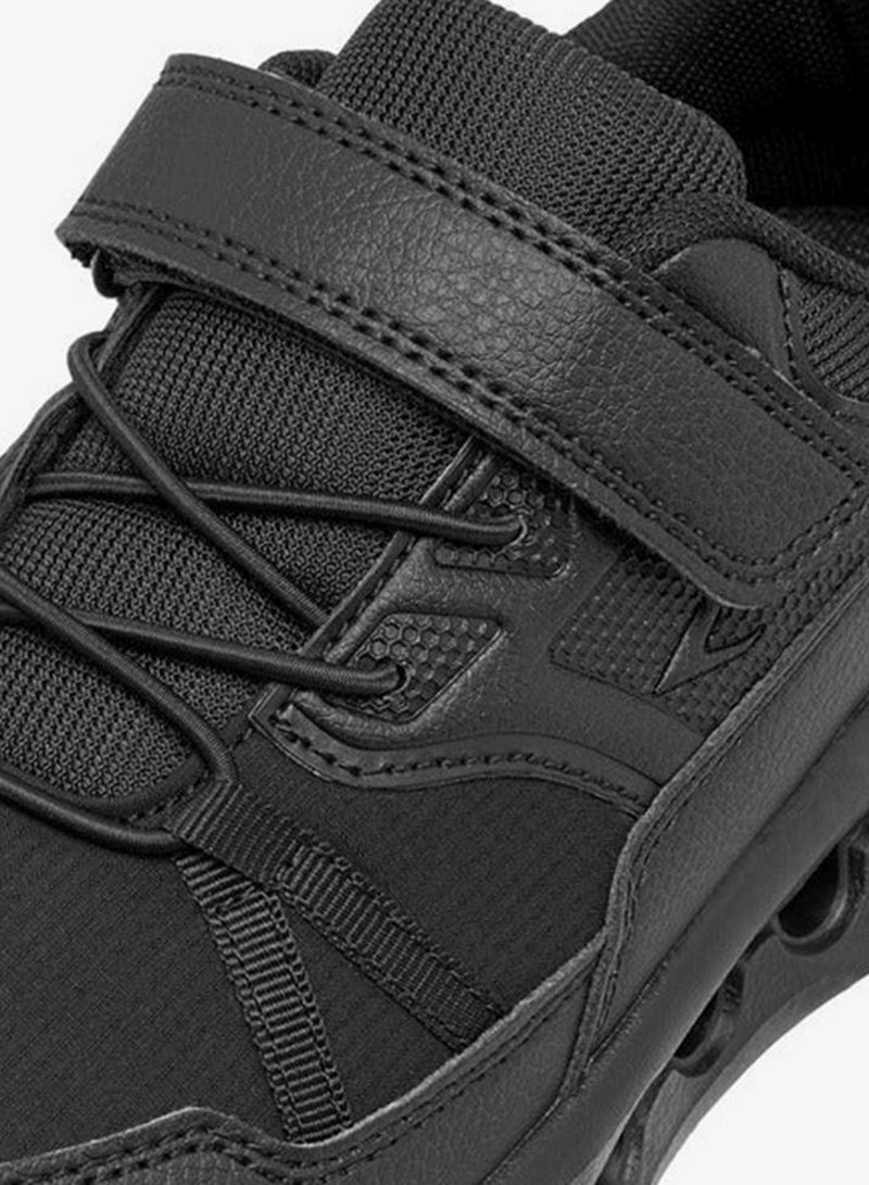 Dash Boys Panelled Sports Shoes with Hook and Loop Closure - Image 4