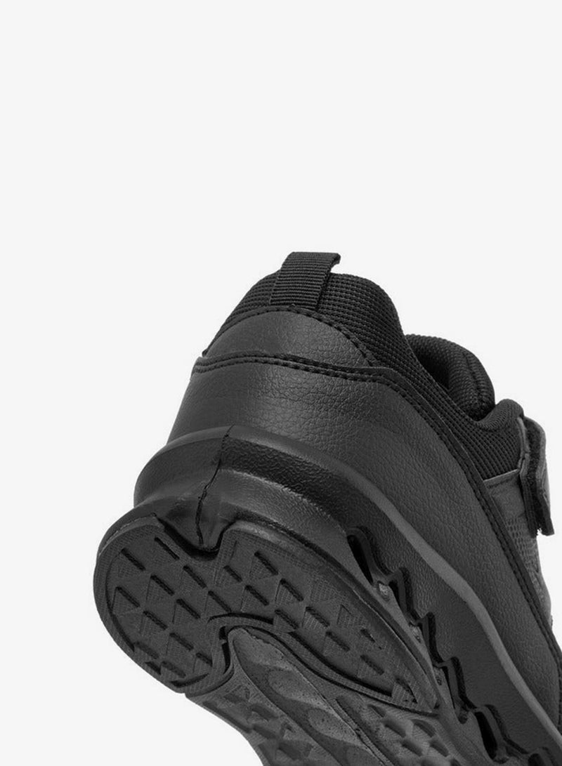 Dash Boys Panelled Sports Shoes with Hook and Loop Closure - Image 5