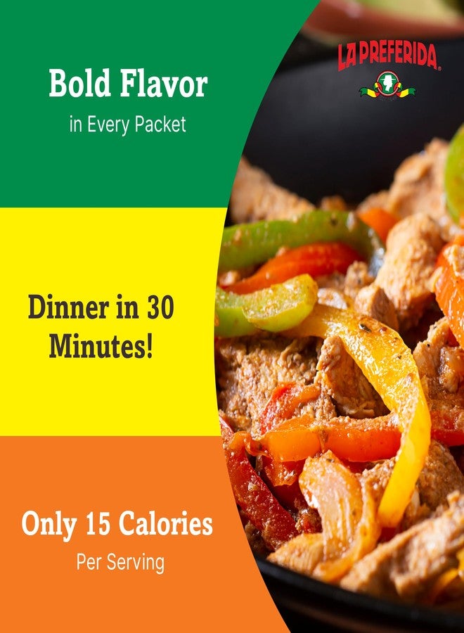La Preferida Fajita Seasoning Mix (Bold Tex-Mex Spice Blend) for Chicken, Veggies & Steak - No MSG, No Artificial Flavors or Preservatives, 1.25oz. (Pack of 24) - Image 5