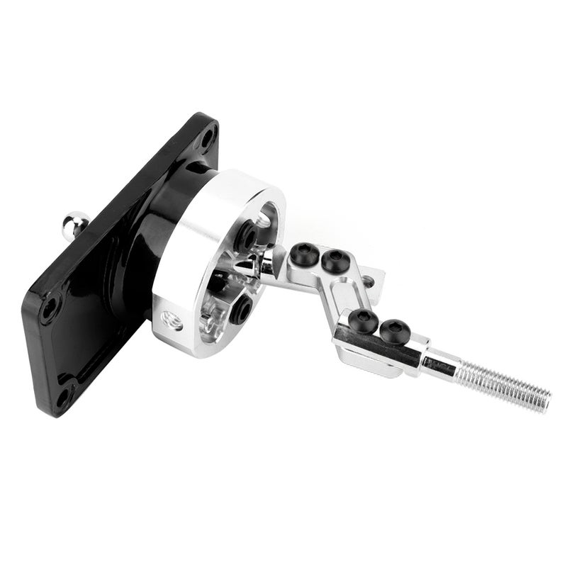 مبدل عتارة حركي قصير من سبائك الألومنيوم بالتحكم الرقمي (CNC) لسيارة فورد موستانغ T5 (لون فضي) - Image 4