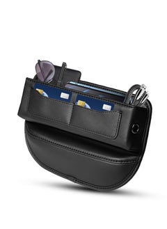 Excefore Car Seat Gap Filler Organizers,Premium Leather Automotive Accessories for Storing Cards, Phones, Wallets, Keys, and Glasses Between Front Seats  - Image 1