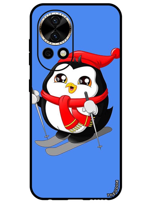 Protective Case Anti Scratch Shock Proof Bumper Cover For Huawei Nova 12 Ultra Skating Penguin