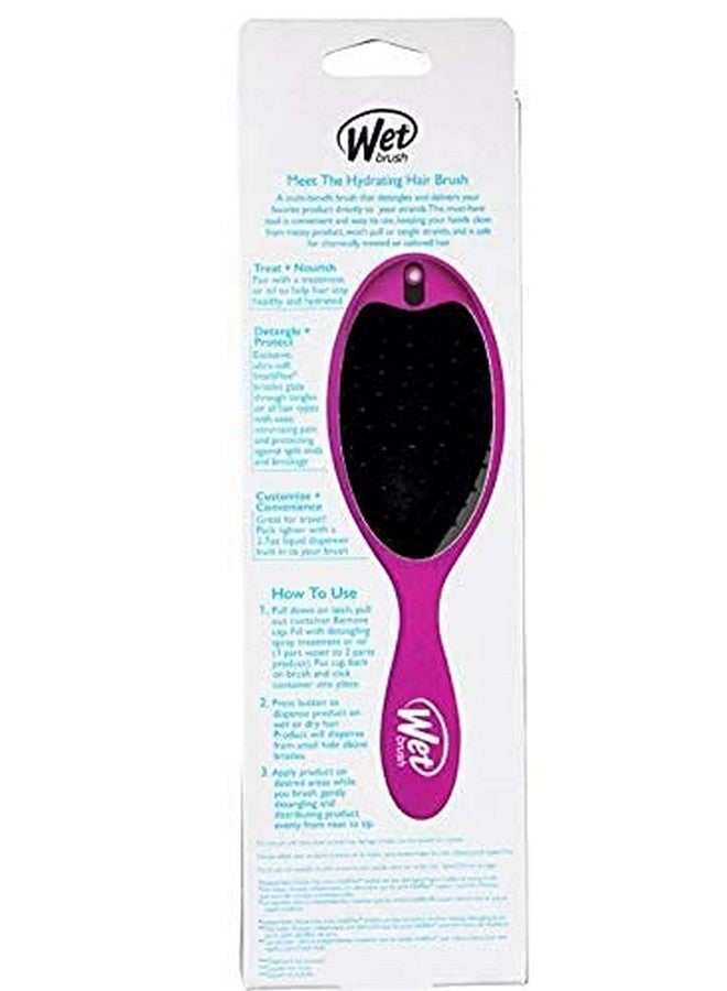 Wet Brush BWR830SPRIPR Spritzer 2-IN-1 Treatment Brush Purple - Image 4