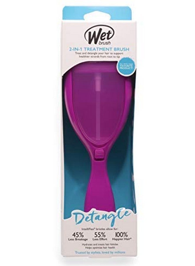 Wet Brush BWR830SPRIPR Spritzer 2-IN-1 Treatment Brush Purple - Image 2