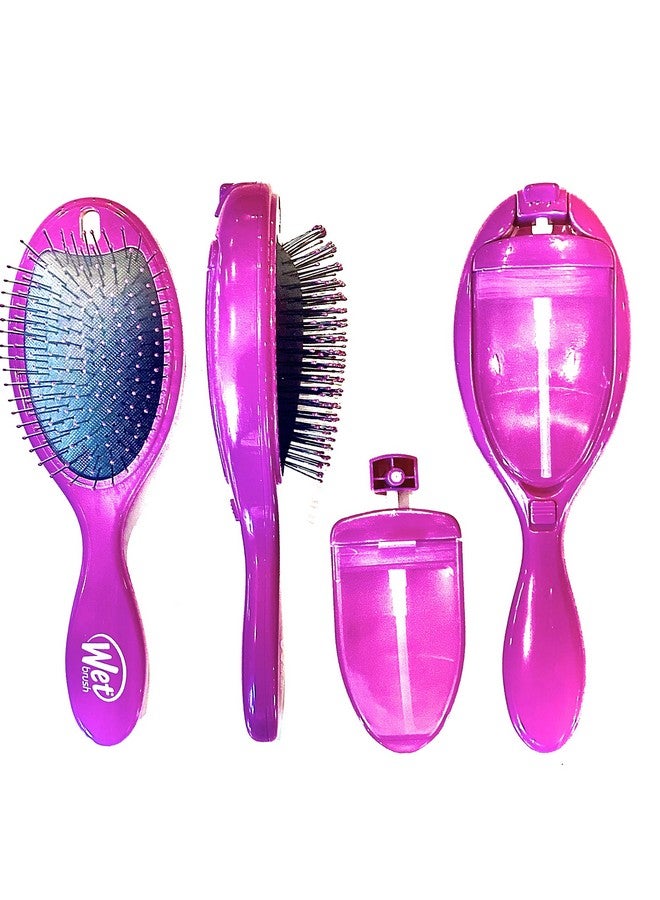 Wet Brush BWR830SPRIPR Spritzer 2-IN-1 Treatment Brush Purple - Image 1