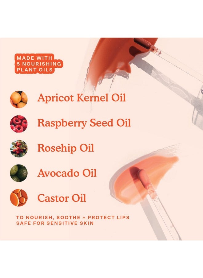 TOWER 28 Shineon Milky Lip Jelly Cashew Nonsticky Lip Gloss Milky Rosy Brown Vegan Lip Gloss Moisturizing Apricot And Raspberry Seed Oil Cruelty Free  - Image 5