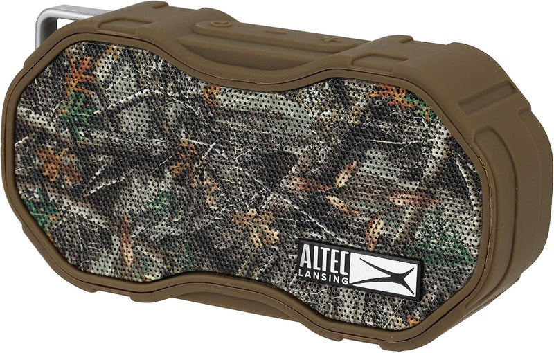 Altec Lansing Baby Boom XL - Waterproof Bluetooth Speaker, Wireless & Portable Speaker for Travel & Outdoor Use, Deep Bass & Loud Sound, 1 Pack, Real Tree Camo - Image 4