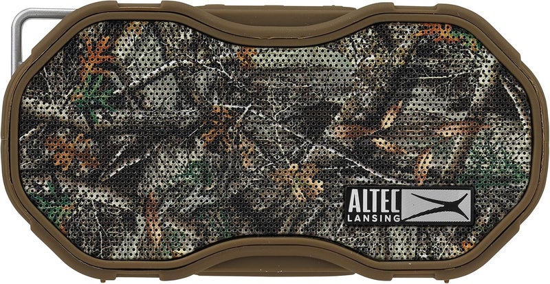 Altec Lansing Baby Boom XL - Waterproof Bluetooth Speaker, Wireless & Portable Speaker for Travel & Outdoor Use, Deep Bass & Loud Sound, 1 Pack, Real Tree Camo - Image 1