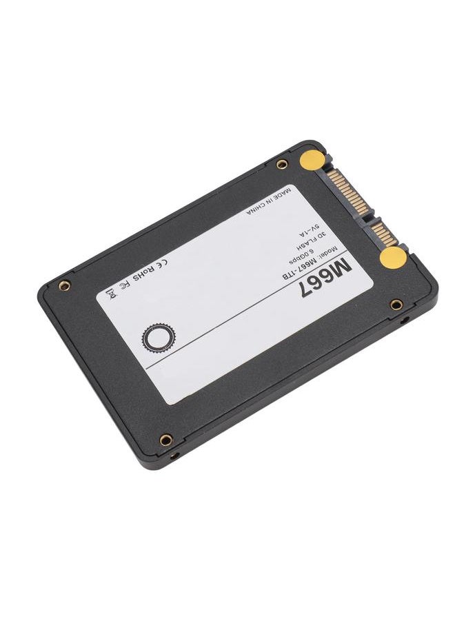Thoraya - 2.5 Inch SATA 3.0 SSD Professional SATA III 6GB/s Interface High Speed Transfer 500MB/S Internal Solid State Drive for Laptop Desktop 1TB - Image 1