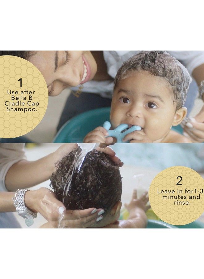 Bella B Healthy Hair & Scalp Baby Cradle Cap Treatment 8 Oz Cradle Cap Treatment For Babies Baby Conditioner Silky Hair Care Cradle Cap Treatment For Toddlers Conditioner For Babies  - Image 4