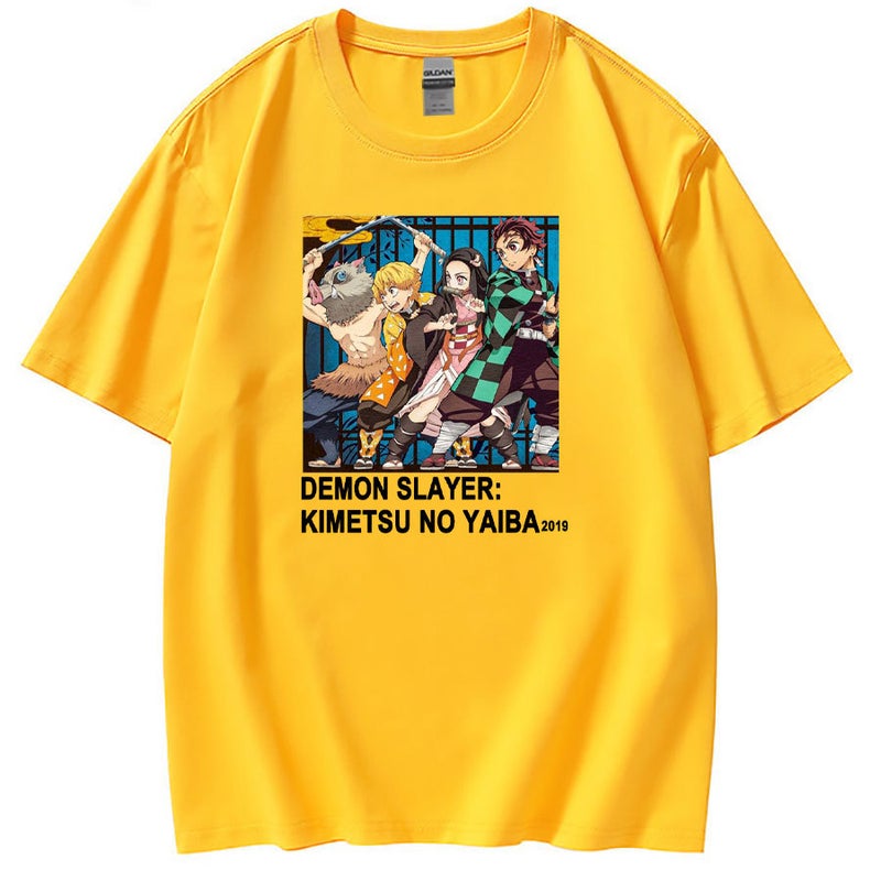 Cross-border Japanese animation cartoon printing cross-border men's and women's short-sleeved T-shirt top women's T-shirt spot - Image 2