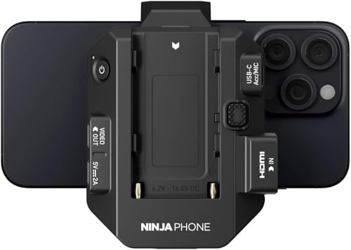 Atomos Ninja Phone 10-Bit Video Co-Processor with HDMI Input & USB-C Output for iPhone 15 Pro Max - Image 4