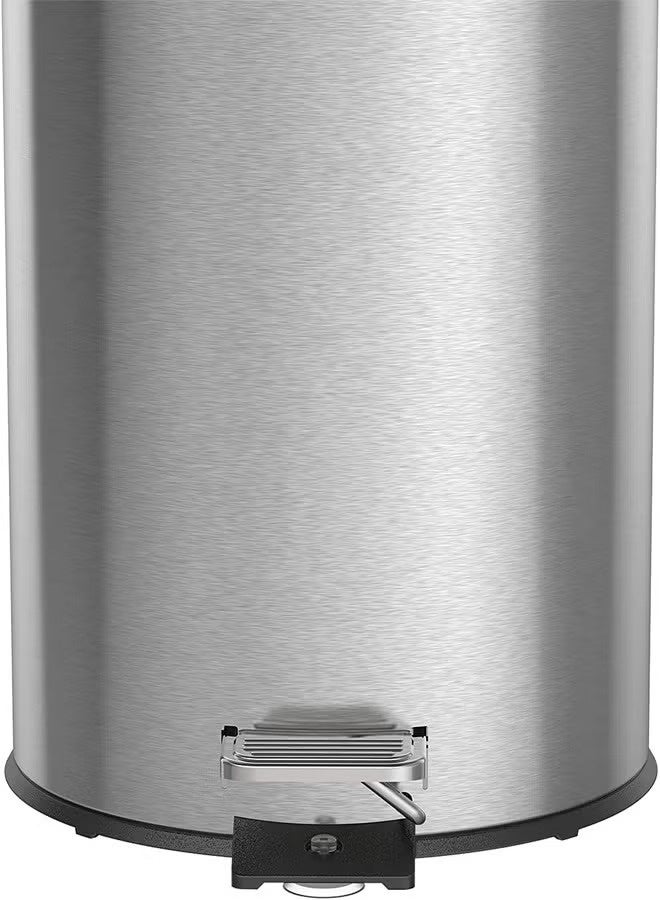 8 Litre Stainless Steel Step Bin - Image 2