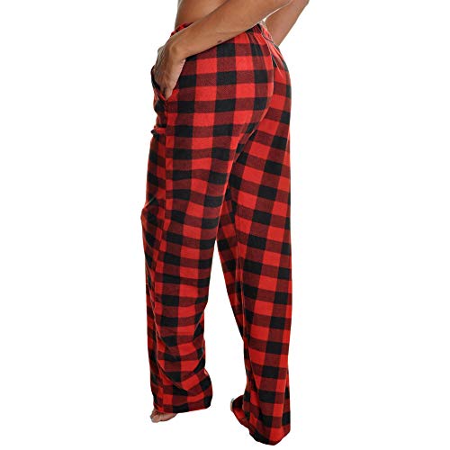 Angelina Women's Cozy Fleece Pajama Pants, PJ22_BRPLA_XL - Image 2