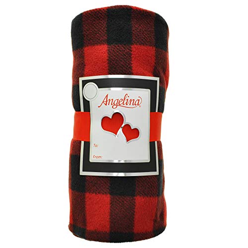Angelina Women's Cozy Fleece Pajama Pants, PJ22_BRPLA_XL - Image 3