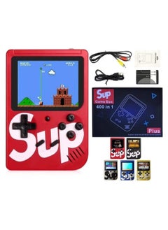 SUP Game Box Plus 400 in 1 Retro Mini Gameboy Console 3.0 Inch - Portable Rechargeable Single Player