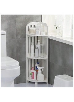 LINGWEI Bathroom Corner Stand Shower Caddy Corner Shelve Sink Organizer Bathroom Shelving Unit Bathroom Storage Organizer Corner Bathroom Stand Display Rack For Bathroom Kitchen  - Image 1