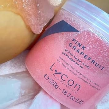 Lycon Pink Grapefruit Sugar Body Scrub 520g - Image 5