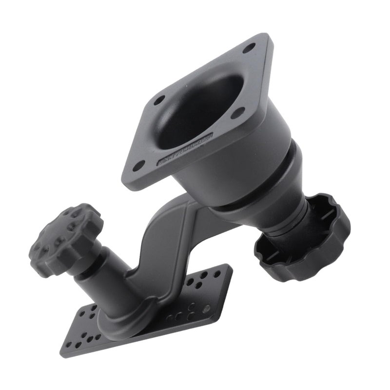 Swing Arm Mount For Fish Finder 6 Inch 360 Degree Rotation With Horizontal Extension - Image 5