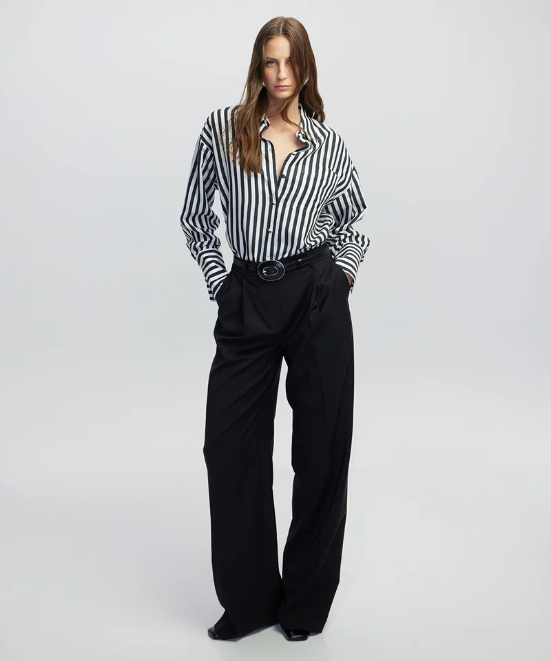 Ipekyol Oversized Stripe Shirt