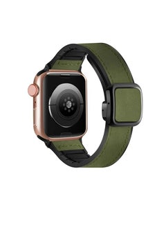 Magnetic Folding Strap Compatible with Apple Watch Ultra 49mm 45mm 44mm 42mm, for iWatch Ultra SE 2 Series 8 7 6 5 4 3 2 1 for Men Women