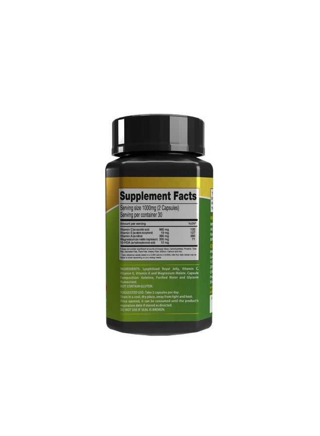 Propolis Health Pure Royal Jelly - 15mg 10-HDA - Magnesium 300mg - Brain Fuel - Super Antioxidant - Immune and Cognitive System Support - Enhance Your Brain Functions - Image 3