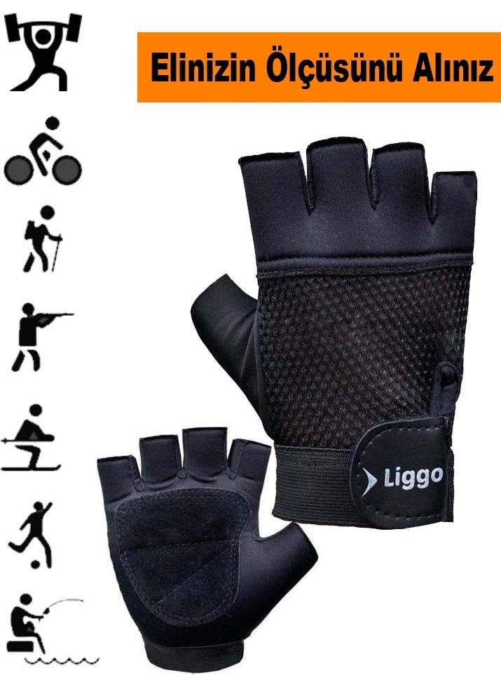 Liggo Cycling Gloves Biker Gloves Mountaineering Gloves Outdoor Sports Gloves  - Image 1