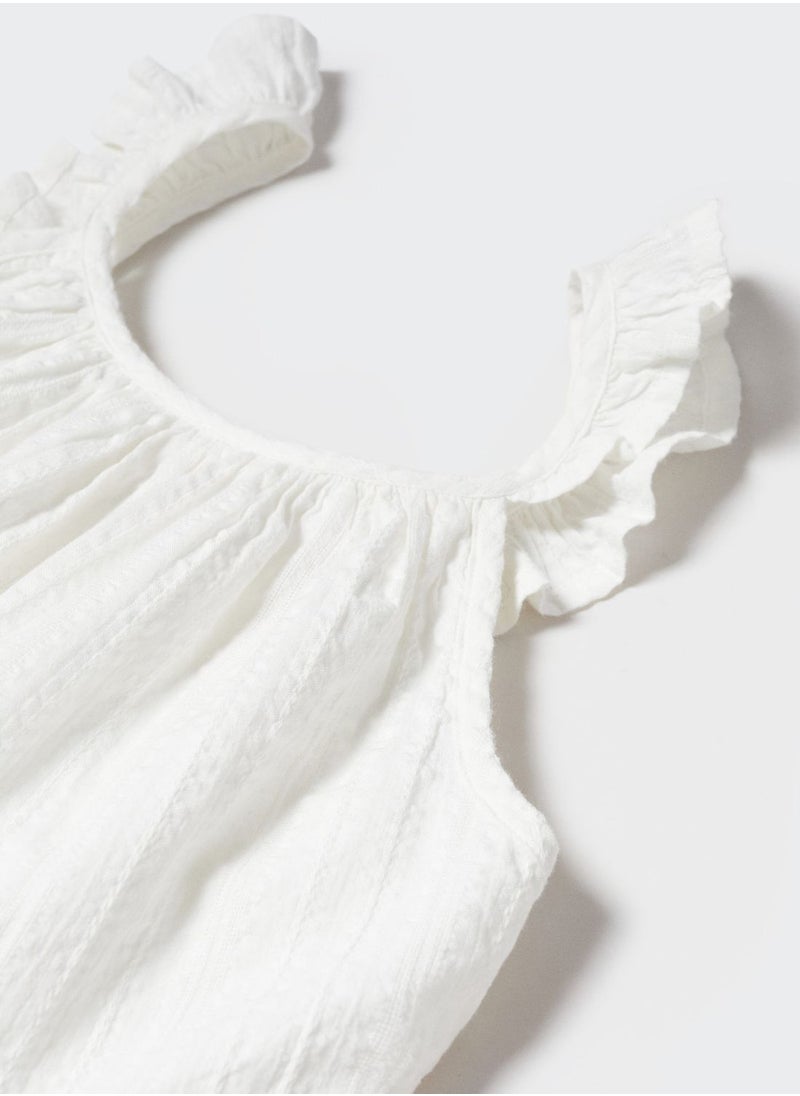 MANGO - Kids Essential Midi Dress - Image 1