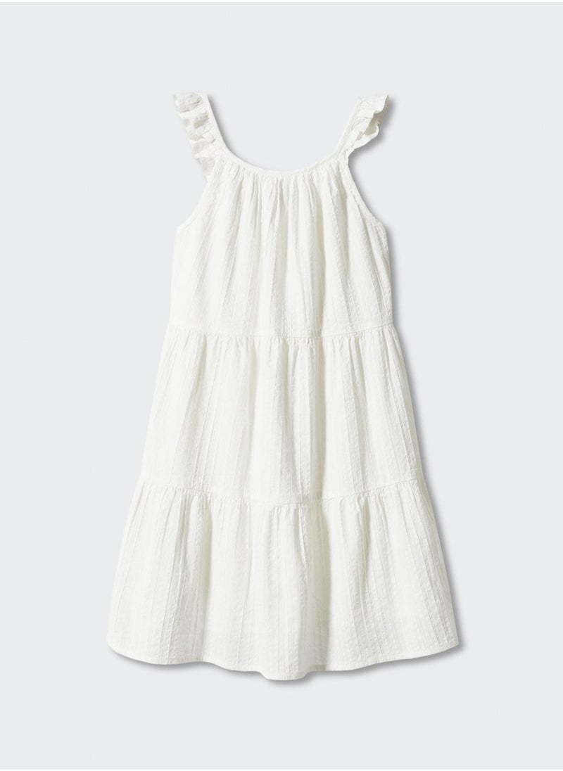 MANGO - Kids Essential Midi Dress - Image 1