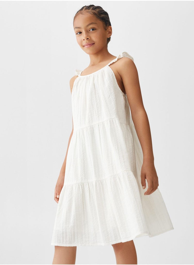 MANGO - Kids Essential Midi Dress - Image 1