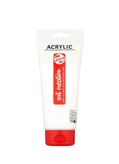 Talens Talens Art Creation Acrylic Colour Tube 200 ml - TITANIUM WHITE - No:105  - Image 1