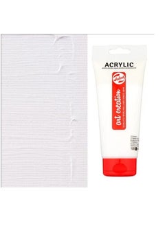 Talens Talens Art Creation Acrylic Colour Tube 200 ml - TITANIUM WHITE - No:105  - Image 2