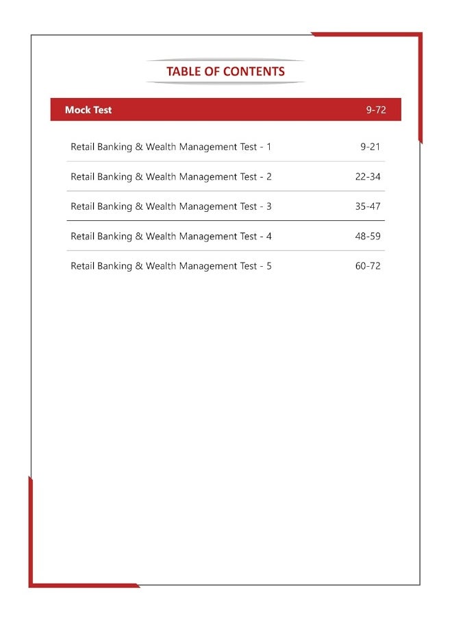 Retail Banking & Wealth Management - JAIIB Exam 2025 (Paper 4) - 15 Full Length Mock Tests (1500 Solved MCQs) with Free Access to Online Tests  - Image 3