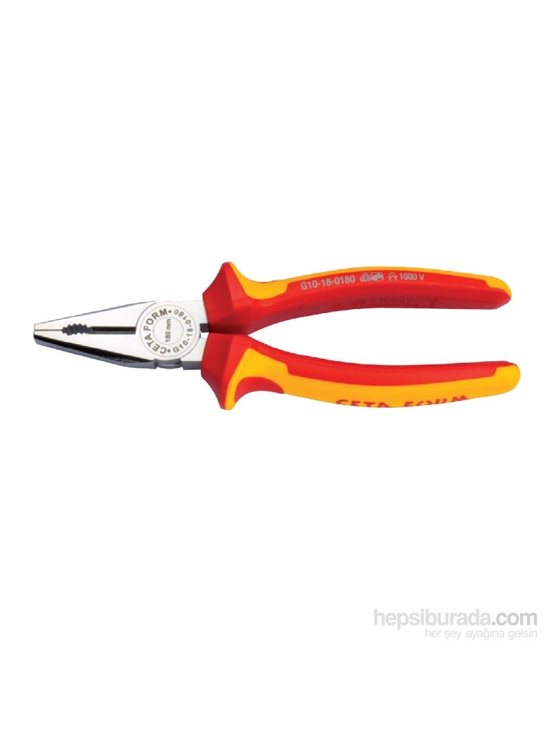 Ceta Form G10-18-0200 Vde 1000V Insulated Combination Pliers 200Mm- 8" 